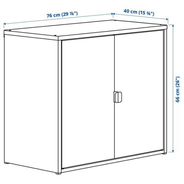 Etajeră Ikea Bror  Black / Oțel photo 8