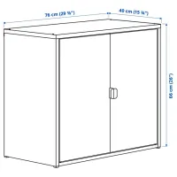 Etajeră Ikea Bror Black / Oțel photo 8