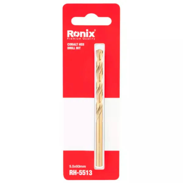 Сверло Ronix RH-5513 HSS-CO photo 4