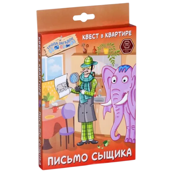 Joc de masă Right games Letter from a detective 5+/ Joc de logică photo 1