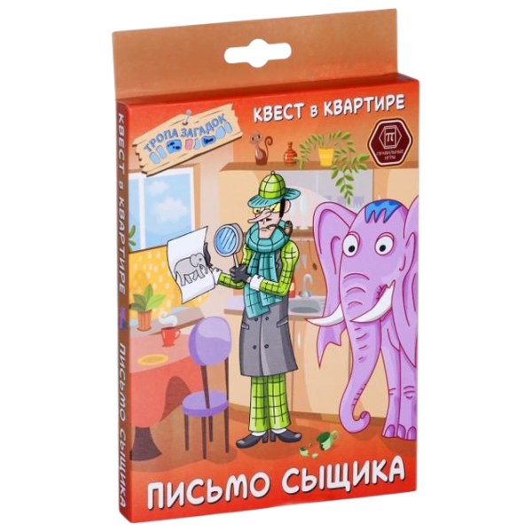 Joc de masă Right games Letter from a detective 5+/ Joc de logică photo 1