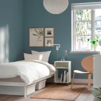 Pat Ikea Vevelstad 90 x 200 cm / Furnir / White photo 2