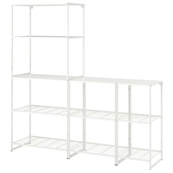 Стеллаж Ikea Jostein Белый / Cталь photo 1 Стеллаж Ikea Jostein Белый / Cталь photo 1
