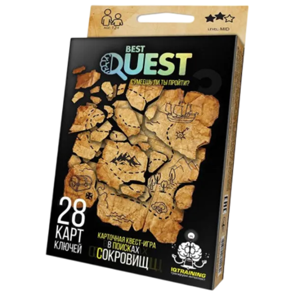 Настольная игра Danko Toys Quest 4 in 1 12+/ Квест photo 3