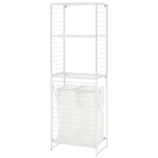 Стеллаж Ikea Jostein Белый / Cталь photo 1 Стеллаж Ikea Jostein Белый / Cталь photo 1