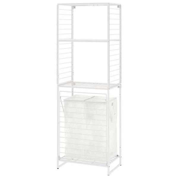 Стеллаж Ikea Jostein Белый / Cталь photo 1 Стеллаж Ikea Jostein Белый / Cталь photo 1