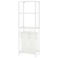 Etajeră Ikea Jostein White / Oțel