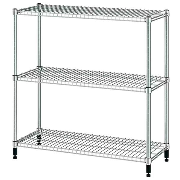 Стеллаж Ikea Omar  Нержавеющая сталь / Серебряный photo 1