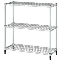 Etajeră Ikea Omar  Oțel inoxidabil / Silver