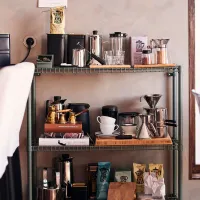 Etajeră Ikea Omar Oțel inoxidabil / Silver photo 3
