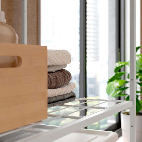 Etajeră Ikea Jostein White / Oțel photo 4