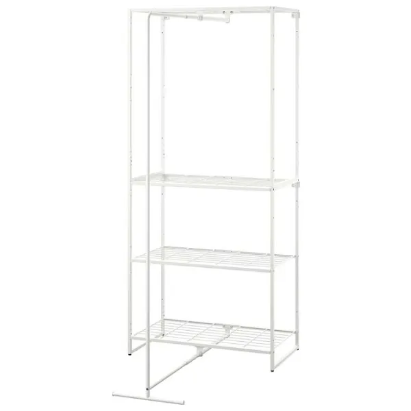 Etajeră Ikea Jostein White / Oțel photo 1 Etajeră Ikea Jostein White / Oțel photo 1