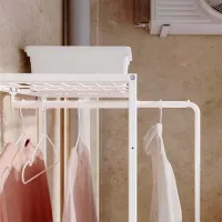 Стеллаж Ikea Jostein Белый / Cталь photo 4