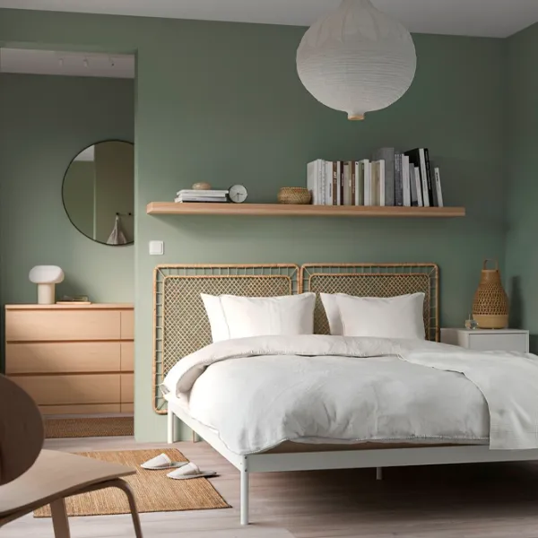 Pat Ikea Vevelstad 2 140 x 200 cm / Furnir / White photo 2