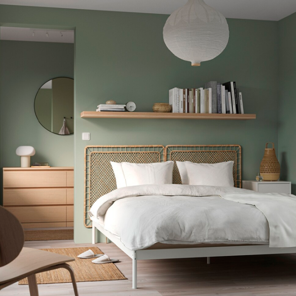 Pat Ikea Vevelstad 2 140 x 200 cm / Furnir / White photo 2