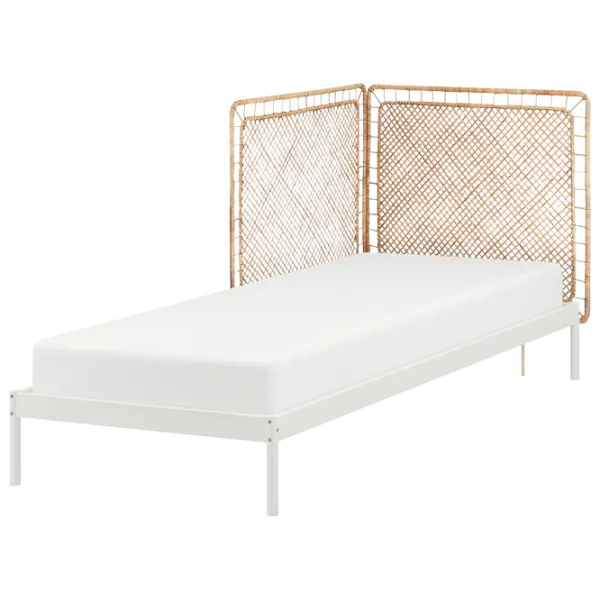 Кровать Ikea Vevelstad 2 90 x 200 см / Шпон / Белый photo 1