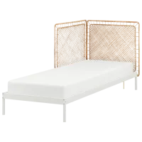 Кровать Ikea Vevelstad 2 90 x 200 см / Шпон / Белый