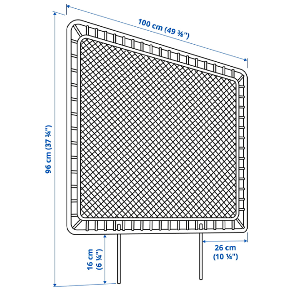 Кровать Ikea Vevelstad 2 90 x 200 см / Шпон / Белый photo 8