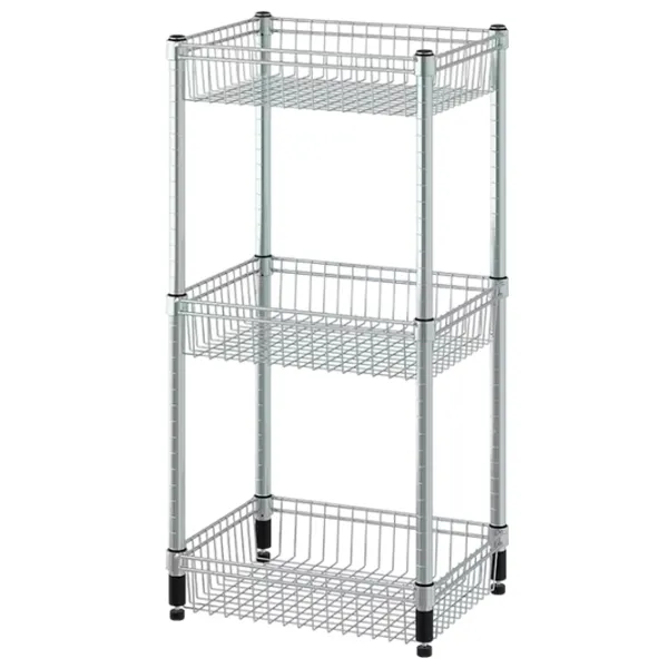Стеллаж Ikea Omar  Нержавеющая сталь / Серебряный photo 1