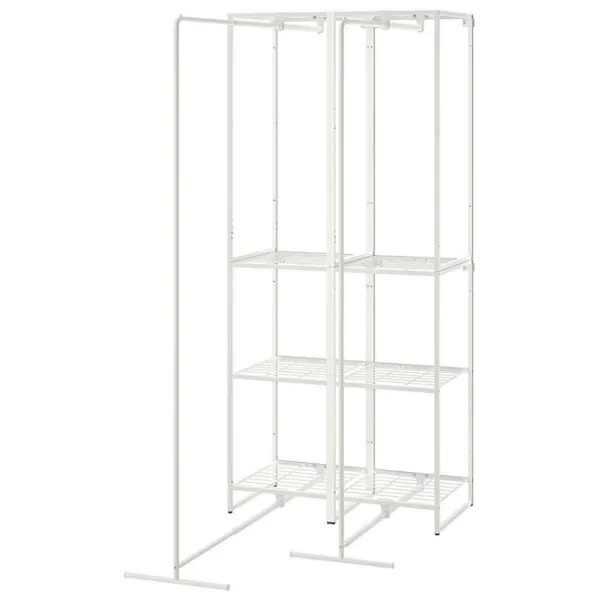 Etajeră Ikea Jostein White / Oțel photo 1 Etajeră Ikea Jostein White / Oțel photo 1