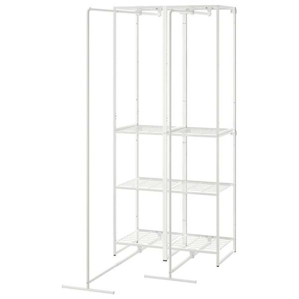Etajeră Ikea Jostein White / Oțel photo 1 Etajeră Ikea Jostein White / Oțel photo 1