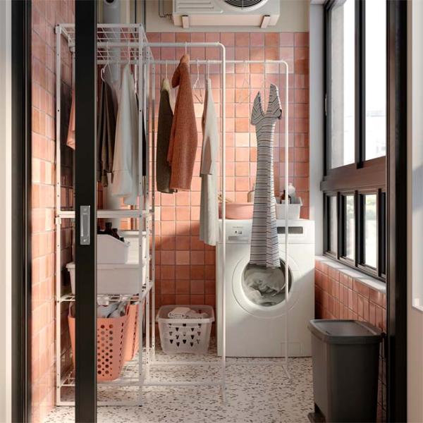 Etajeră Ikea Jostein White / Oțel photo 2 Etajeră Ikea Jostein White / Oțel photo 2