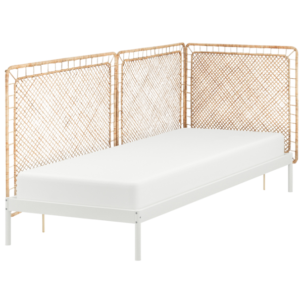 Кровать Ikea Vevelstad 3 90 x 200 см / Шпон / Белый photo 1