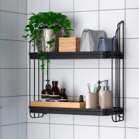 Стеллаж Ikea Apotekare Нержавеющая сталь / Черный photo 2