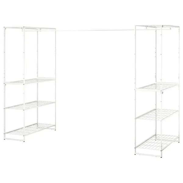 Etajeră Ikea Jostein White / Oțel photo 1 Etajeră Ikea Jostein White / Oțel photo 1