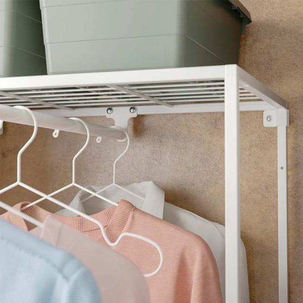 Etajeră Ikea Jostein White / Oțel photo 4 Etajeră Ikea Jostein White / Oțel photo 4