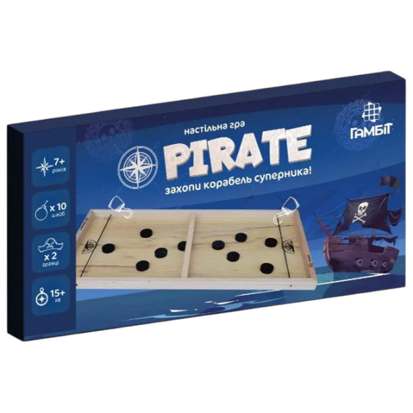 Настольная игра Gambit Tsubokiri, Pirate 6+/ На скорость и реакцию photo 1