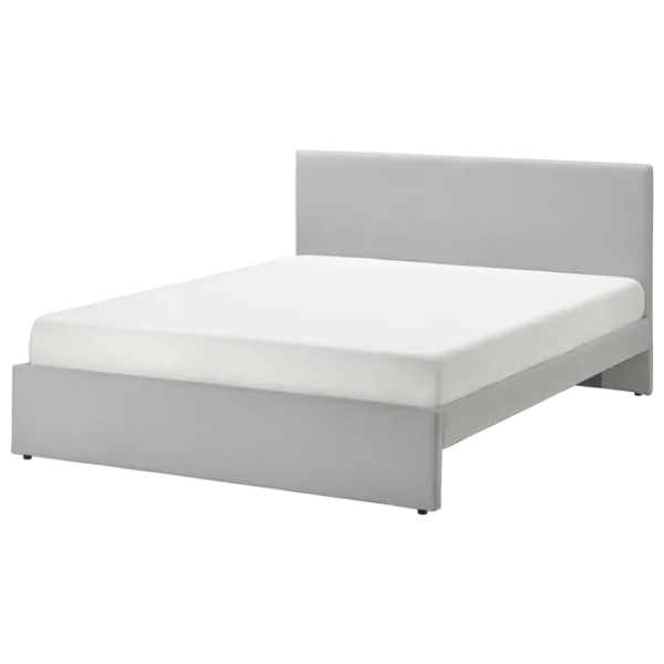 Кровать Ikea Gladstad 140 x 200 см / Шпон / Серый photo 1