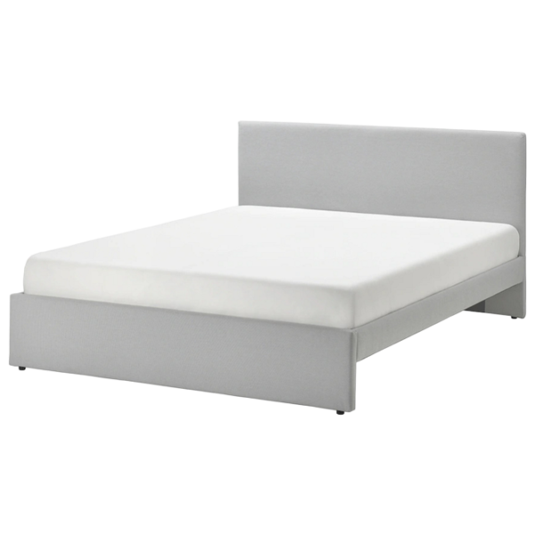 Кровать Ikea Gladstad 140 x 200 см / Шпон / Серый photo 1