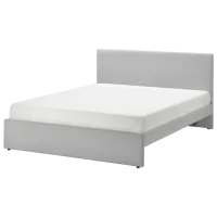 Кровать Ikea Gladstad 140 x 200 см / Шпон / Серый