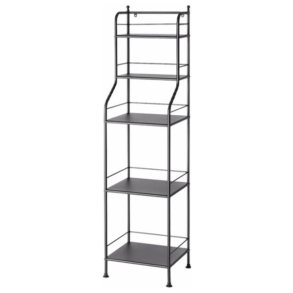 Etajeră Ikea Frosjon  Oțel inoxidabil / Black photo 1
