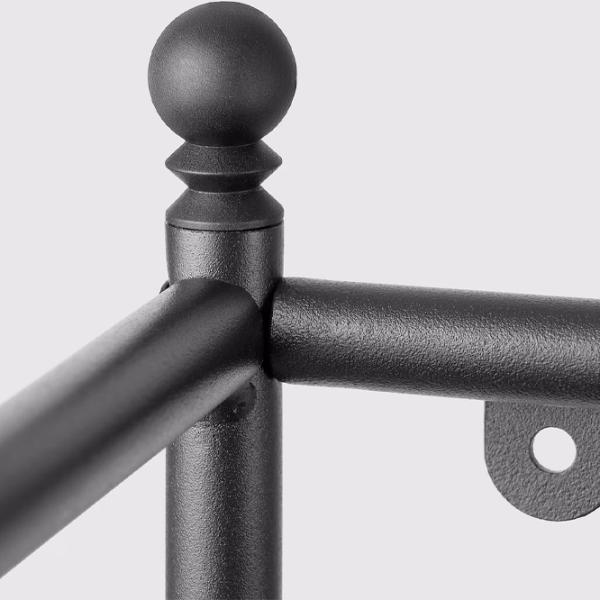 Etajeră Ikea Frosjon  Oțel inoxidabil / Black photo 4