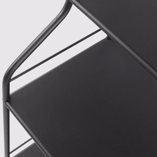 Etajeră Ikea Frosjon  Oțel inoxidabil / Black photo 5