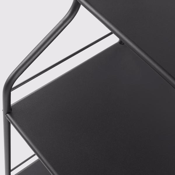 Etajeră Ikea Frosjon  Oțel inoxidabil / Black photo 5