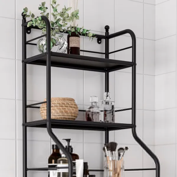 Etajeră Ikea Frosjon  Oțel inoxidabil / Black photo 6