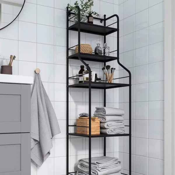 Etajeră Ikea Frosjon  Oțel inoxidabil / Black photo 8