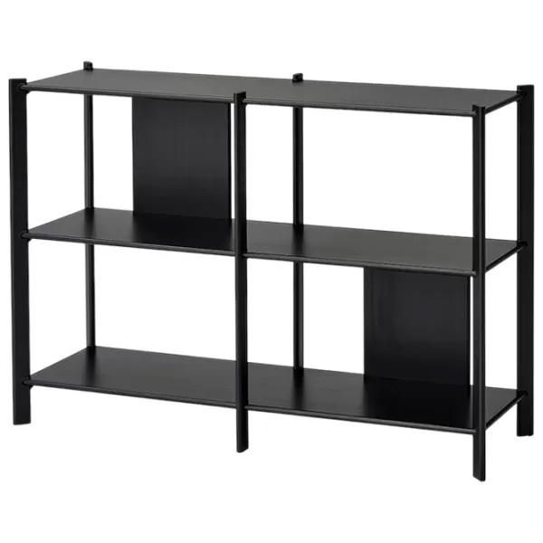 Стеллаж Ikea Jattesta 85 x 120 x 40см cm / Бамбук / Black photo 1