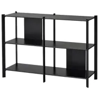 Стеллаж Ikea Jattesta 85 x 120 x 40см cm / Бамбук / Black
