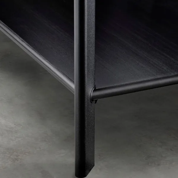 Стеллаж Ikea Jattesta 85 x 120 x 40см cm / Бамбук / Black photo 3