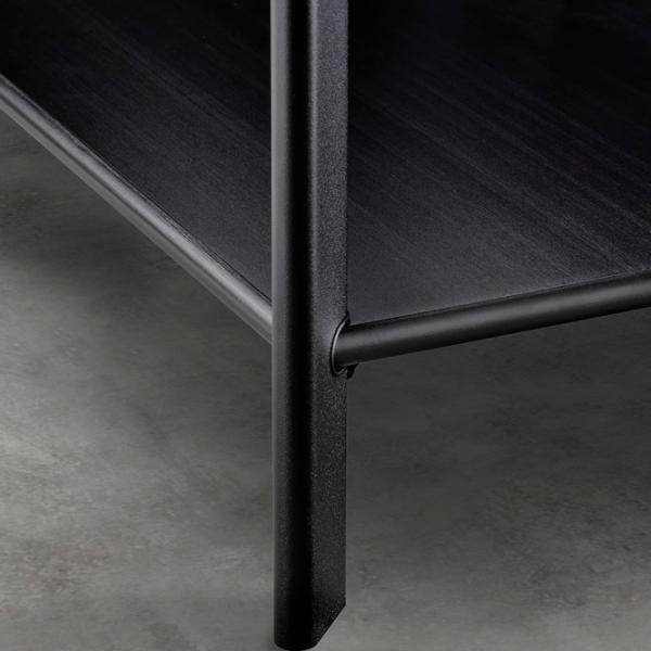 Стеллаж Ikea Jattesta 85 x 120 x 40см cm / Бамбук / Black photo 3