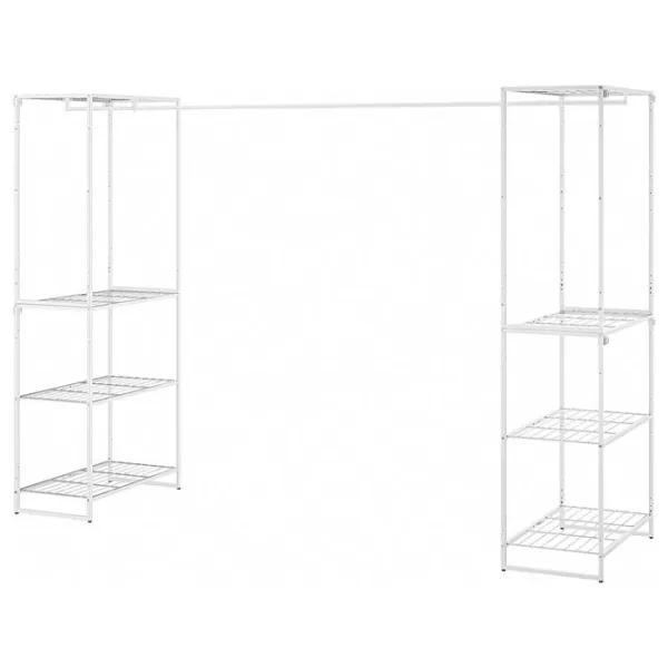 Etajeră Ikea Jostein White / Oțel photo 1 Etajeră Ikea Jostein White / Oțel photo 1