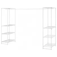 Etajeră Ikea Jostein White / Oțel