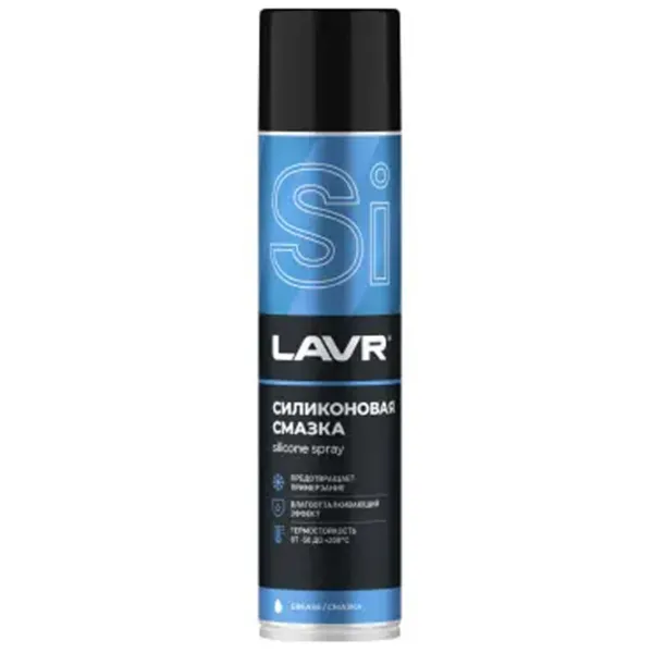 Силиконовая смазка LAVR LVR-Ln1543  0.4л photo 1 Силиконовая смазка LAVR LVR-Ln1543  0.4л photo 1