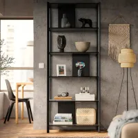 Стеллаж Ikea Jattesta 194 x 80 x 40см cm / Бамбук / Black photo 5