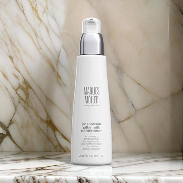 Бальзам Marlies Möller Pashmisilk Silky Milk Conditioner 0.2л photo 2 Бальзам Marlies Möller Pashmisilk Silky Milk Conditioner 0.2л photo 2