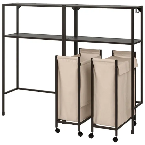 Стеллаж Ikea Enhet Нержавеющая сталь / Антрацит photo 1